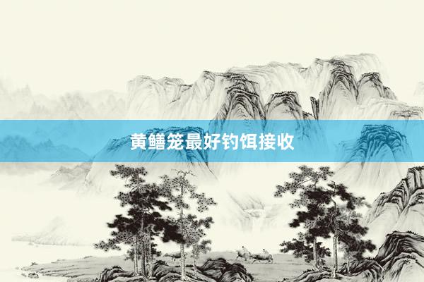 黄鳝笼最好钓饵接收